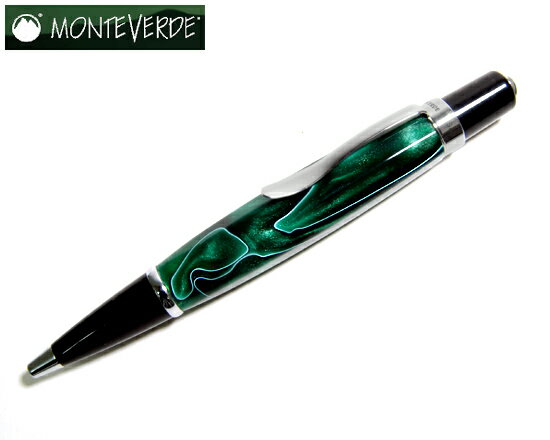 MONTEVERDE モンテベルデ ボールペン カリスマコレクション レインフォレストグリーン 【楽ギフ_包装】モンテベルデ コンバーチブルボールペン カリスマコレクション　