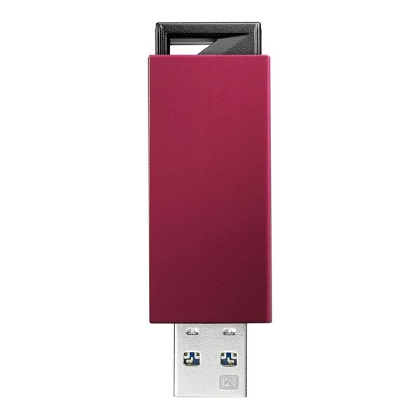 アイ・オー・データ機器 USB3.0/2.0対応 ノック式USBメモリー 8GB レッド …...:shop-easu:10524768