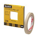 (まとめ) 3M スコッチ ドラフティングテープ 230 大巻 12mm×30m 230-3-12 1巻 【×10セット】