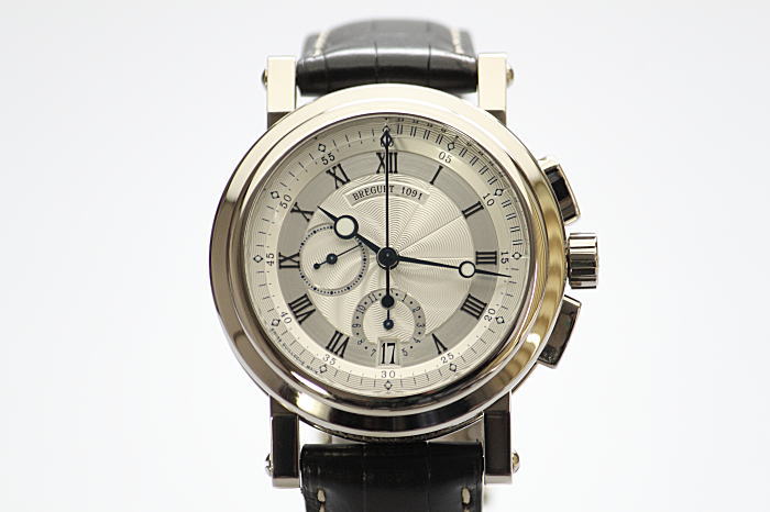 《送料無料/返品可》　BREGUET　ブレゲ　マリーン2　フライバック　クロノグラフ　　G5827BB/12/9Z8　【中古】【smtb-TD】【saitama】【05P06jul10】 【MB-KP】