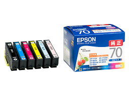 EPSON純正インク　IC6CL70　6色セット