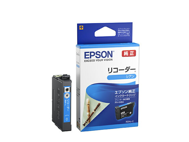 EPSON純正インク　RDH-C　シアン　<strong>リコーダー</strong>