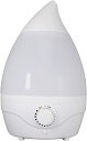 加湿器 超音波式加湿器 FK-180 アロマオイル フィフティ フォレストライフ 1.8L LED照明付(5色イルミネーション) アロマ対応 ホワイト FK-180