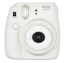 【新品(箱きず・やぶれ)】 FUJIFILM instax mini 8+ チェキ バニラ