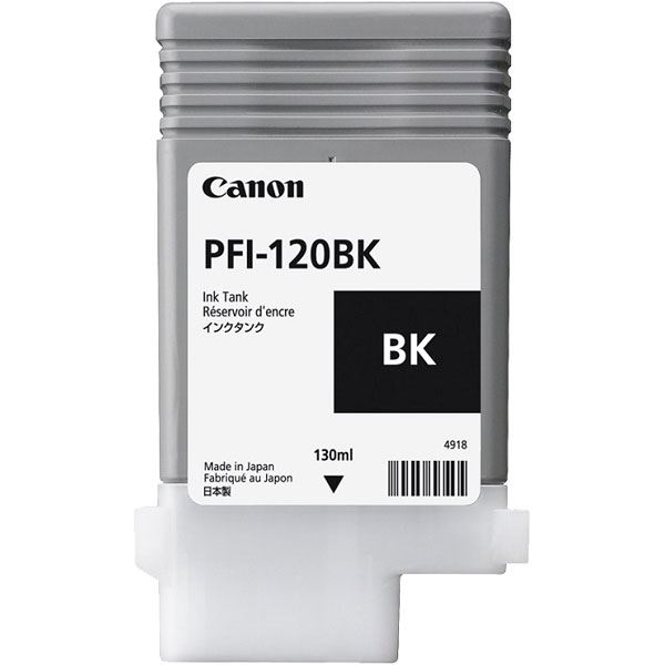 （まとめ）【純正品】CANON 2885C001 <strong>PFI-120BK</strong> インクタンク ブラック【×5セット】