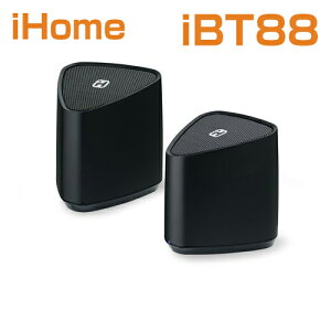 iHomeiBT88BluetoothRechargeableMiniStereoSpeakerSystemアイホームiBT88米国正規商品