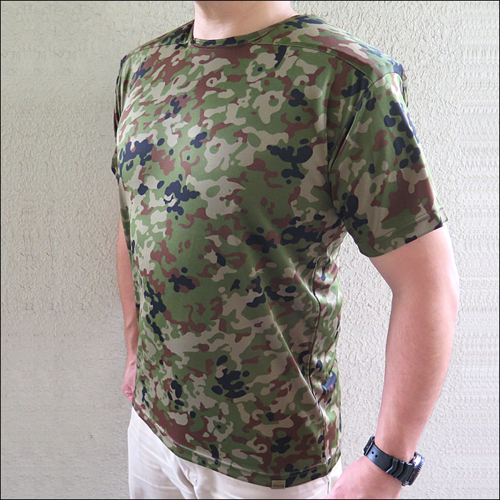 【JRファイン肩パットTシャツ】陸上自衛隊 自衛隊 迷彩 戦人 Senjin ミリタリー …...:shop-senjin:10001590