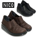 【NICO】NS 8303 本革レディースコンフォートシュー...