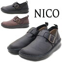 NICO 本革 レディース カジュアルシューズ NS 800...