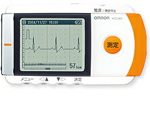 オムロン　携帯型心電計　HCG-801 　　【smtb-s】【特定管理】　【HLS_DU】【送料無料】