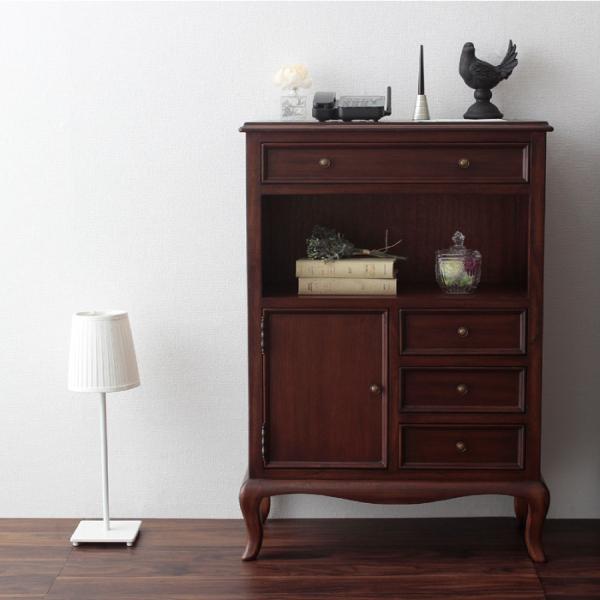 ファックス台 電話台 FAX台 幅60 奥行30 高さ86 シャルダン