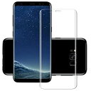 【ポイント5倍!】Galaxy S8 ガラスフィルム 3D曲面 フルカバー 強化ガラス Samsung ギャラクシー S8 au SCV36 docomo SC-02J フィルム 硬度9H 高透過率 飛散防止 指紋防止 クリア
