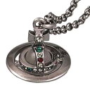 ヴィヴィアン・ウエストウッド ネックレス ガンメタル仕上げ 立体オーヴ TINY ORB 63020097S001 vivienne westwood ギフト プレゼント 誕生日
