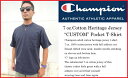 チャンピオン ヘリテイジ ポケット Tシャツ Champion CHAMPION チャンピオン メンズ 無地 半袖 tシャツ アメリカ規格 usa