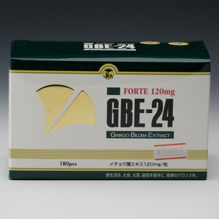 イチョウ葉エキス 3倍濃縮1回1粒タイプ GBE-24 FORTE120mg 180粒入【smtb-s】【kousin0601】frイチョウ葉GBE24物忘れは・・・始まり？世界最高品質ドイツシュワベ社イチョウエキス