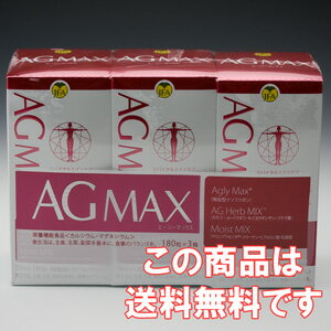 AGMAX エージーマックスお徳用 540粒(180粒入り×3箱)