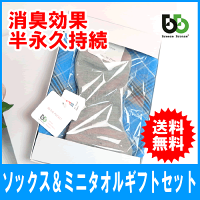 ブリーズブロンズ新スニーカーソックス&チェックタオルハンカチセット消臭靴下消臭タオルライフリングショップチャンネル