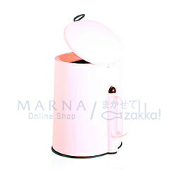 マーナ W072・トイレポット (ピンク)【トイレ用品・MARNA】【送料無料】W072P