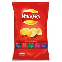 Walkers Crisps - Classic Variety ウォーカーズ ポッテトチップス - バラエティパック 25g x 20パック スナック菓子 イギリス 輸入菓子 クリスプ【英国直送品】 (賞味期限___ 製造日より12週間)