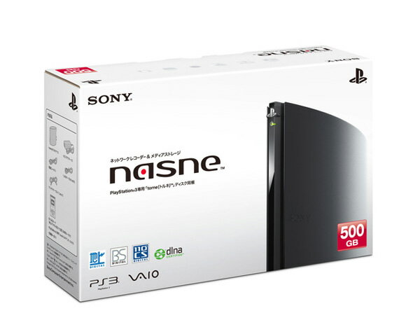 【お買い物マラソン・タイムSALE】SONY PS3用 nasne/ナスネ