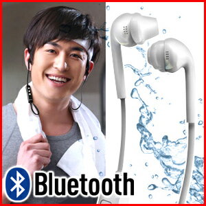 Bluetoothスポーツイヤホンブラックホワイト防水防滴スポーツイヤホンインナーイヤー型ブルートゥースワイヤレスハンズフリーUSB充電音楽通話スマホCVCノイズ遮断アウトドア運動ジム