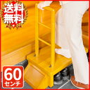 送料無料 踏み台 玄関 木製 ステップ 台 天然木 手すり付き 幅60cm 踏み台昇降 ステップ台 玄関踏み台 手すり付玄関台 玄関台 木目 介護 手すり 転倒防止 段差 靴収納 収納 敬老の日 bai
