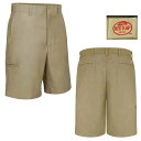 REDKAP(レッドキャップ)CELL PHONE POCKET SHORT 【KHAKI】ショートワークパンツ カーキ