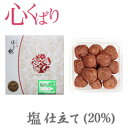 塩仕立て(塩分約20%) 「心くばり」 (160g) 勝喜梅 しょうきばい