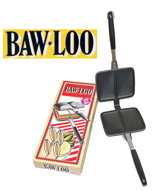 【BAW-LOO】　バウルー　サンドイッチトースターダブル