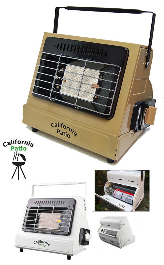 カリフォルニアパティオ カセットガスヒーター
