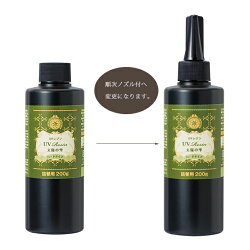 ねんど粘土用具UV樹脂ジュエルラビリンスUVレジン太陽の雫詰替用ハードタイプ200g