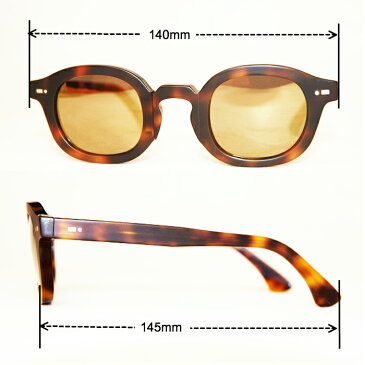 MOVITRA Sunglasses DARK HAVANA MATTE WITH FLASH BRONZE LENSES モビトラ サングラス べっ甲柄 つや消し ブラウンミラーレンズ ウェリントン型 UVカット Unisex 男女兼用 ユニセックス Men's & Lady's メンズ & レディス