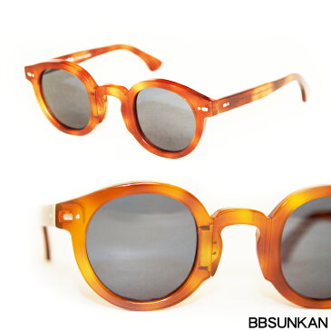 MOVITRA Sunglasses LIGHT HAVANA WITH BLUE LENSES モビトラ サングラス べっ甲柄 ツヤだし ブルーレンズ ボストン型 UVカット ユニセックス 男女兼用 Made in Italy