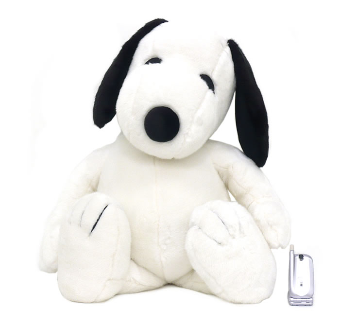 【N128】ぬいぐるみスヌーピー　スタンダード　2L　ピーナッツのビーグル犬SNOOPY【…...:shukoh:10002394