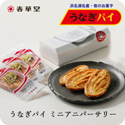 【<strong>春華堂</strong>公式】 <strong>うなぎパイ</strong> ミニアニバーサリー/老舗/洋菓子 焼き菓子 焼菓子 母の日 父の日 プチギフト ギフト 内祝い 退職 銘菓 お土産　結婚式 年賀 常温便