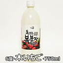 ウリスル しゅわっと 微炭酸 マッコリ 木いちご 750ml 6度