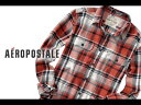 53OFF!2010ǯAEROPOSTALEݥơ(奢륷)(ᥫ)(XS,S,M,L,XL)ݥơ  奢륷 PLAID TWILL BUTTON-DOWN SHIRT ȥ饹ĥ