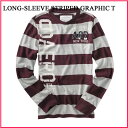 56OFF!2010ǯAEROPOSTALEݥơ(T)(ᥫ)(S,M,L,XL)ݥơ  T LONG-SLEEVE STRIPED GRAPHIC T å磻(4369998)