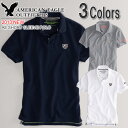 アメリカンイーグル メンズ 半袖 ポロシャツ AE SHORT SLEEVE POLO 3カラー (5165-7269)(S/M/L/XL) 10P06may132013年夏新作！(半袖ポロシャツ)(アメカジ)