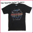 20%OFF!2010年春新作!【JUNK FOOD】(半袖Tシャツ)(アメカジ)(S,M,L)ジャンクフード メンズ 半袖Tシャツ the beatles help! T-shirt チャコール(SG806-6040)
