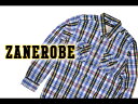 37OFF!2010ǯZanerobe֡(奢륷)(ᥫ)(S,M,L,XL)  奢륷 BEAUMONT LS SHIRT ֥롼(151-ZRIA)