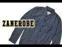 37OFF!2010ǯZanerobe֡(奢륷)(ᥫ)(S,M,L,XL)  奢륷 HAWKES LS SHIRT ֥å(151-ZRIA)