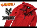 ズーヨーク メンズ パーカー IMMERGRUEN HOODIE レッド(ZF-IMMERGRUEN)【セール】(S/M/L/XL)【マラソン1207P10】【マラソン201207_ファッション】【RCPmara1207】【ZOO YORK/ズーヨーク】(パーカー)(アメカジ)