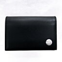 【ダンヒル dunhill】レザー ★コインケース マットな黒色 ADマーク 【未使用品・中古】 /mE074