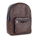 【LOUIS VUITTON/ルイヴィトン】M41530 ジョッシュ モノグラムマカサーバックパック ブラウン バックパック リュック【中古】/b10022592