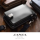 ボディバッグ【送料無料】LANZA ランザ 人気 ブランド スペイン製カーボンレザー ワンショルダーバッグ バッグ 鞄 カバン かばん メンズ ビジネス カジュアル 自転車 バイク 通勤 通学 撥水 K-010