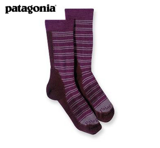 PATAGONIA パタゴニア 靴下 ソックス LIGHTWEIGHT HIKING CREW SOCKS ：FPU：サイズSパタゴニア ソックス 靴下 ライトウェイトハイキングクルーソックス 軽量 多用途型ソックス