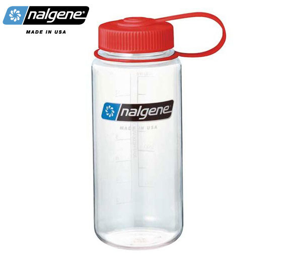 NALGENE COLOR BOTTLE：0.5L-WIDE MOUTH 　カラー：CLEAR