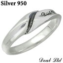 ディールエルティーディー DEAL LTD リング 指輪 レディース メンズ シルバー ジュエリー メンズ 5〜23号 950 ブリタニアシルバー 310113SV