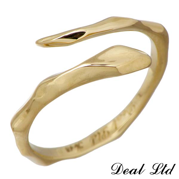 DEAL LTDyfB[GeB[fB[zS[h O w LINE SNAKE RING K10 S[h O Xl[N wr 7?19DEAL DESIGNyfB[fUCz310183K10